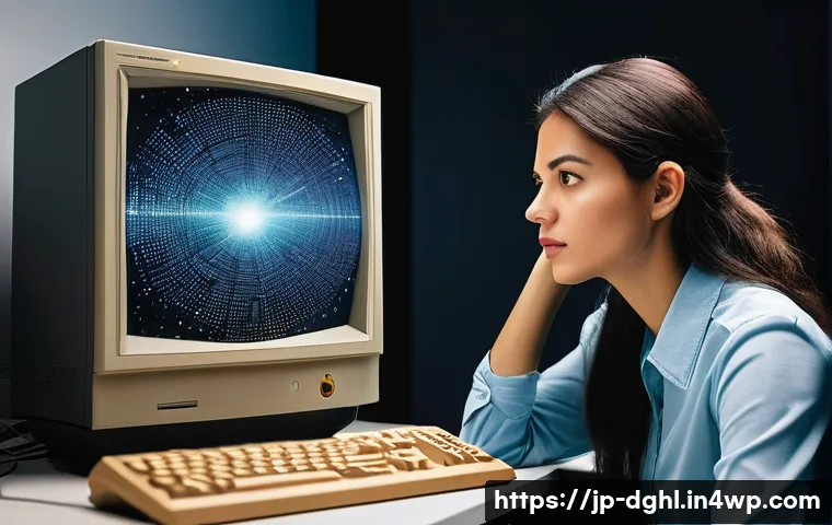 디지털 일몰 프로토콜의 문제 해결 접근법 - **Prompt 1: The Peril of Outdated Digital Systems**
    `A visibly concerned person, a woman in her ...