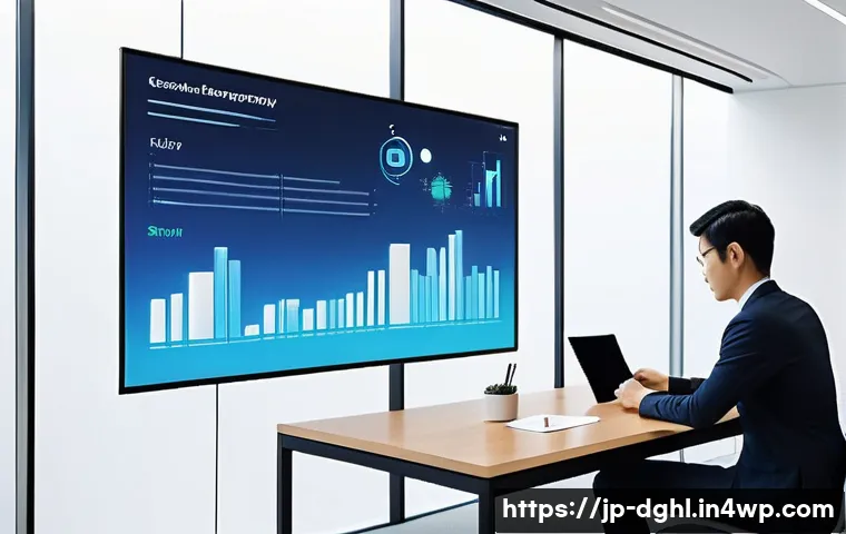디지털 일몰 프로토콜의 디지털화 과정 - A modern Japanese office environment showcasing diverse professionals collaborating seamlessly using...
